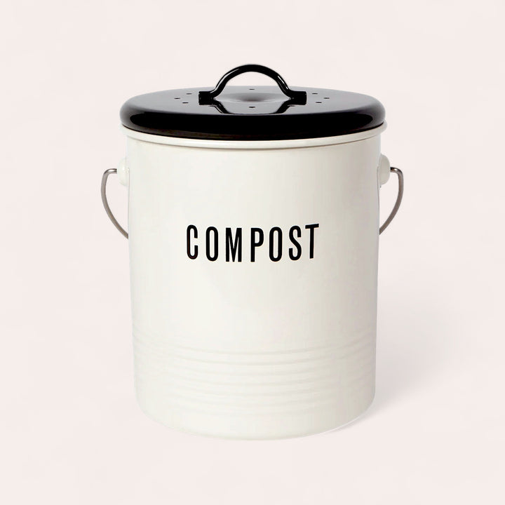 Bac à compost vintage avec filtre au charbon - Vintage