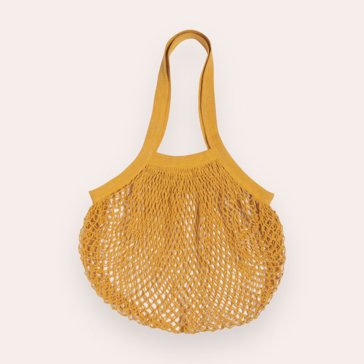 Mesh shopping bag - Ocher