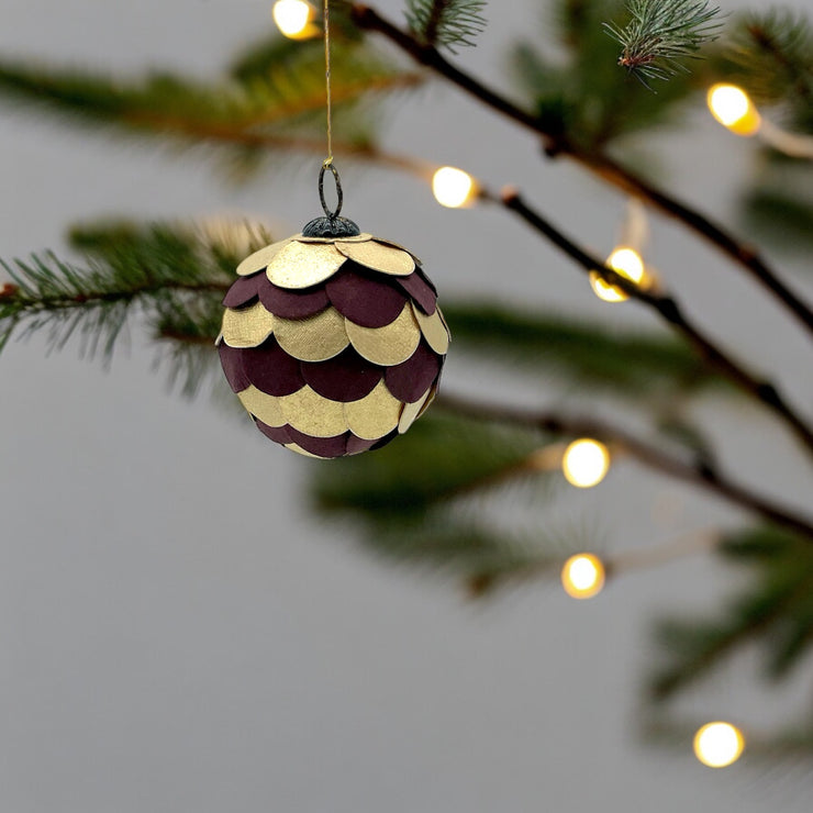 Paper Ornaments - FinCraft - Purple 