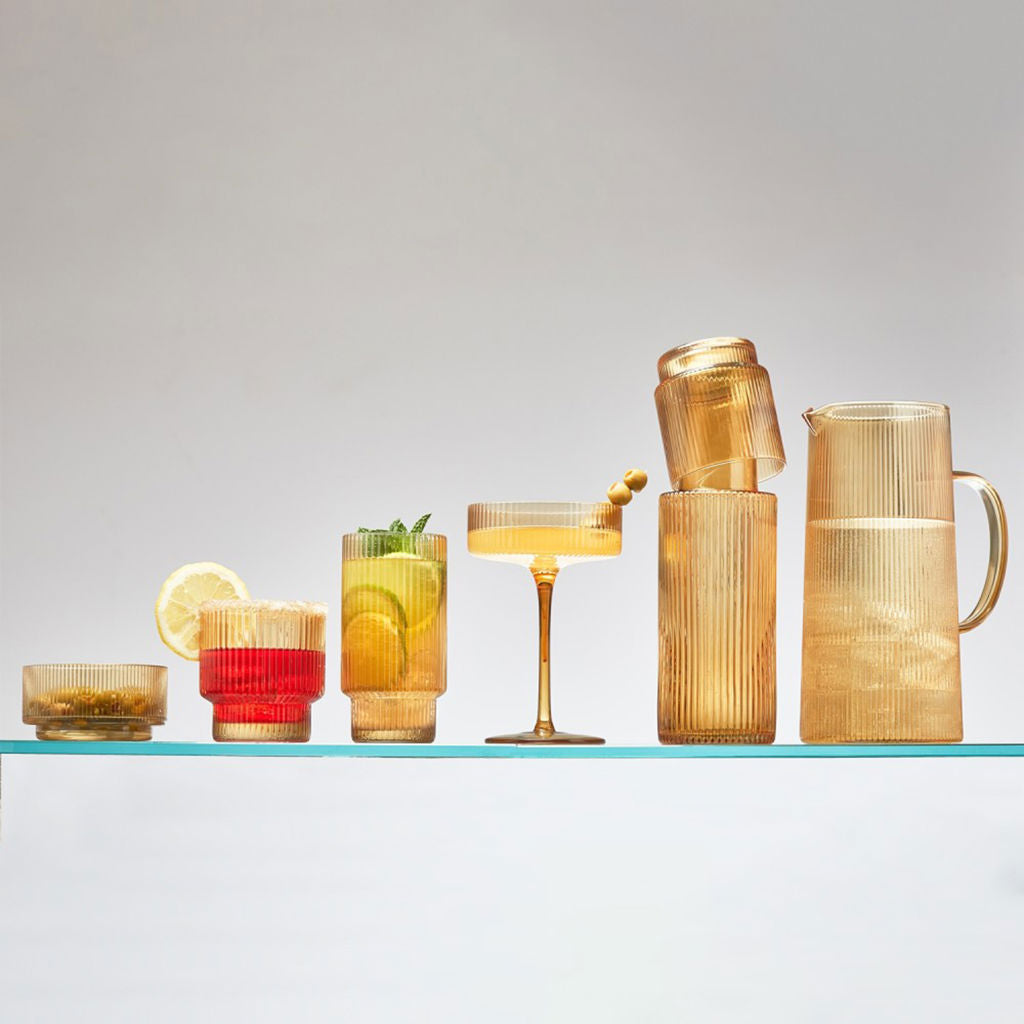 Pichet en verre 1,5 L - Ambre