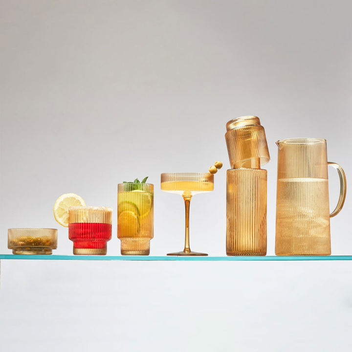 Pichet en verre 1,5 L - Ambre