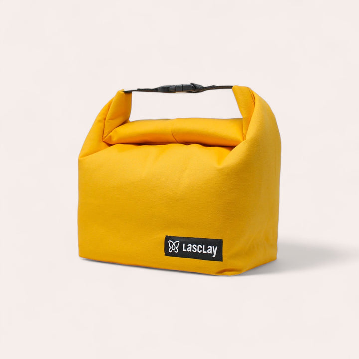 Insulated Lunch Bag - Amber Yellow