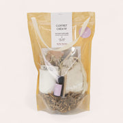 Coffret créatif - Bougie parfumé et thé - Lilas