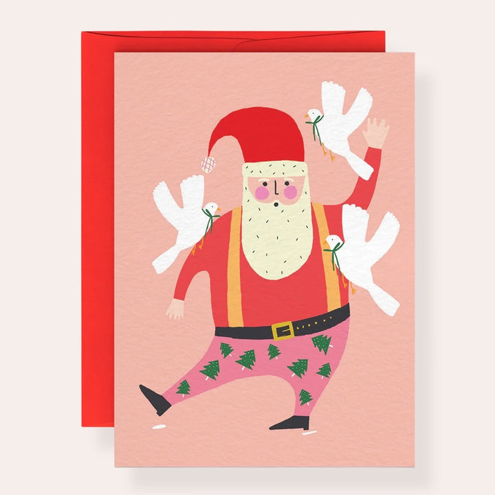 Carte de souhaits - Santa