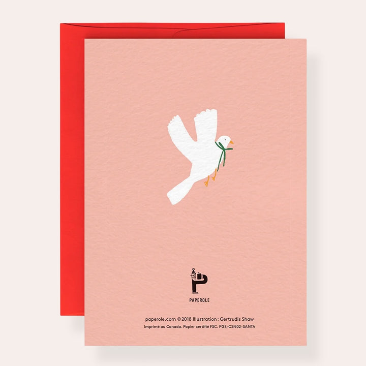 Carte de souhaits - Santa