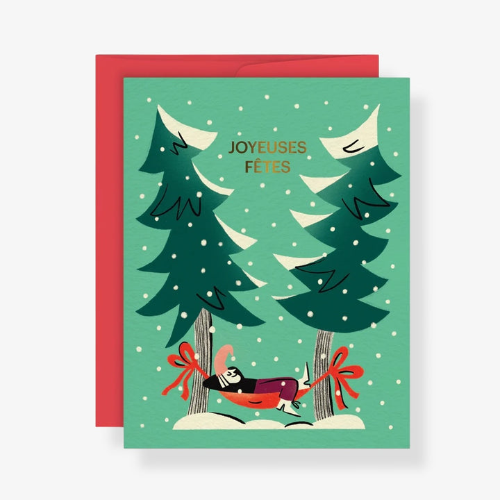 Carte de souhaits - Hamac