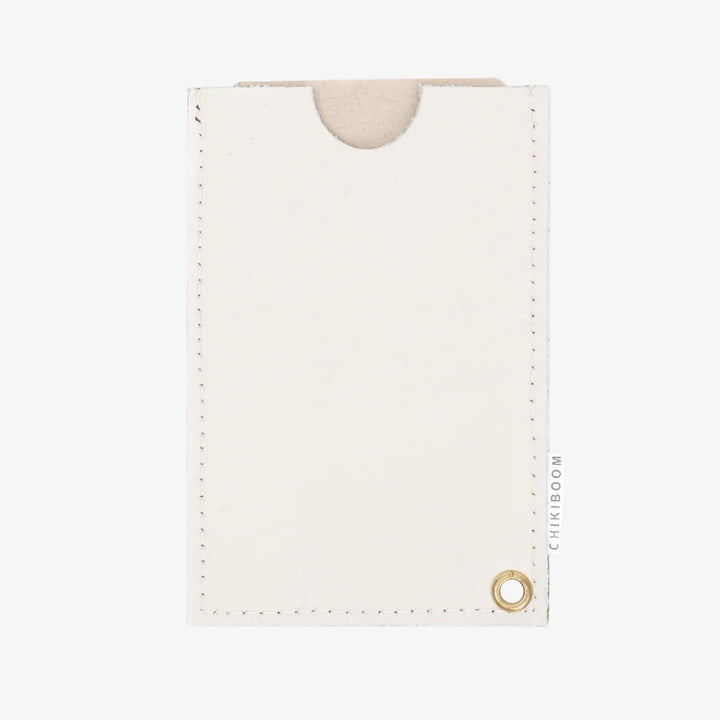 Porte-cartes - Ocre et beige