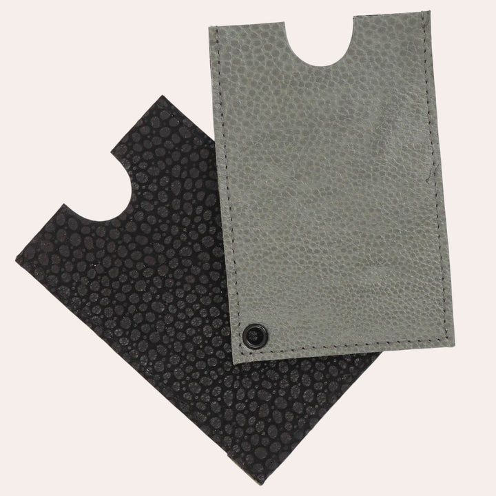 Porte-cartes - Vert et lichen