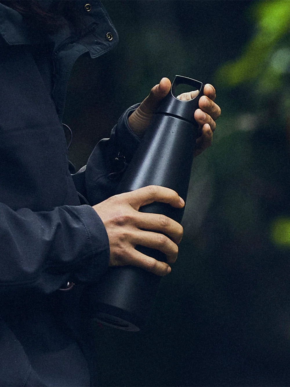 Bouteille Trail Isotherme - Noir Grand