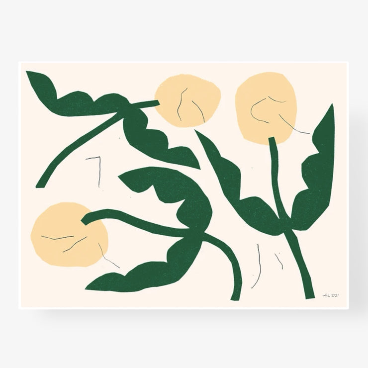 Poster - Yellow flowers