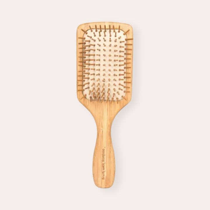 Bamboo hairbrush