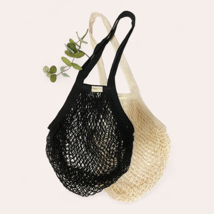 Mesh shopping bag - Black