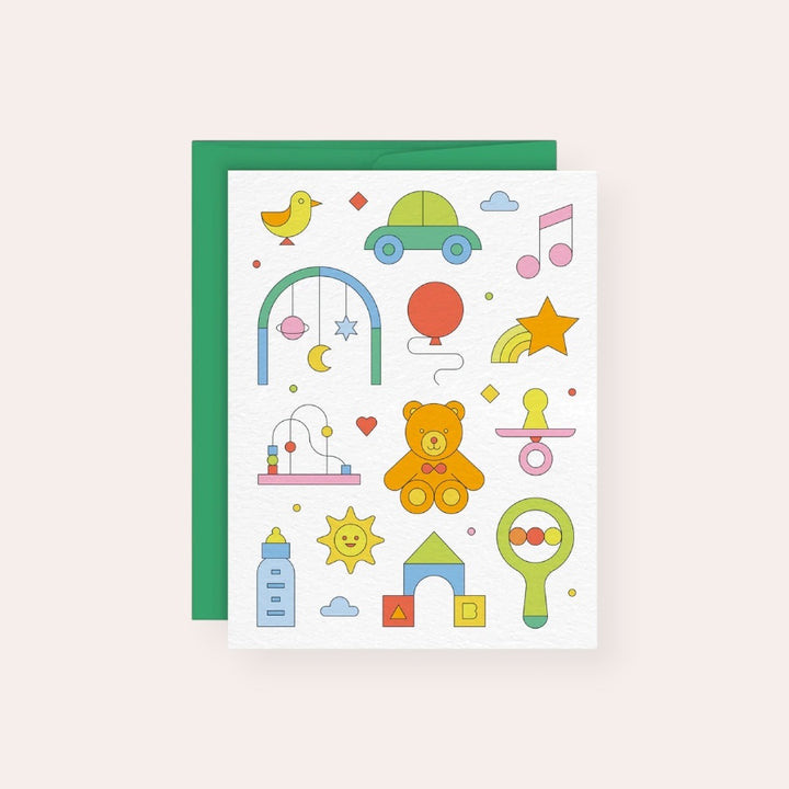 Greeting card - Toys