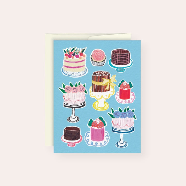 Greeting card - Desserts