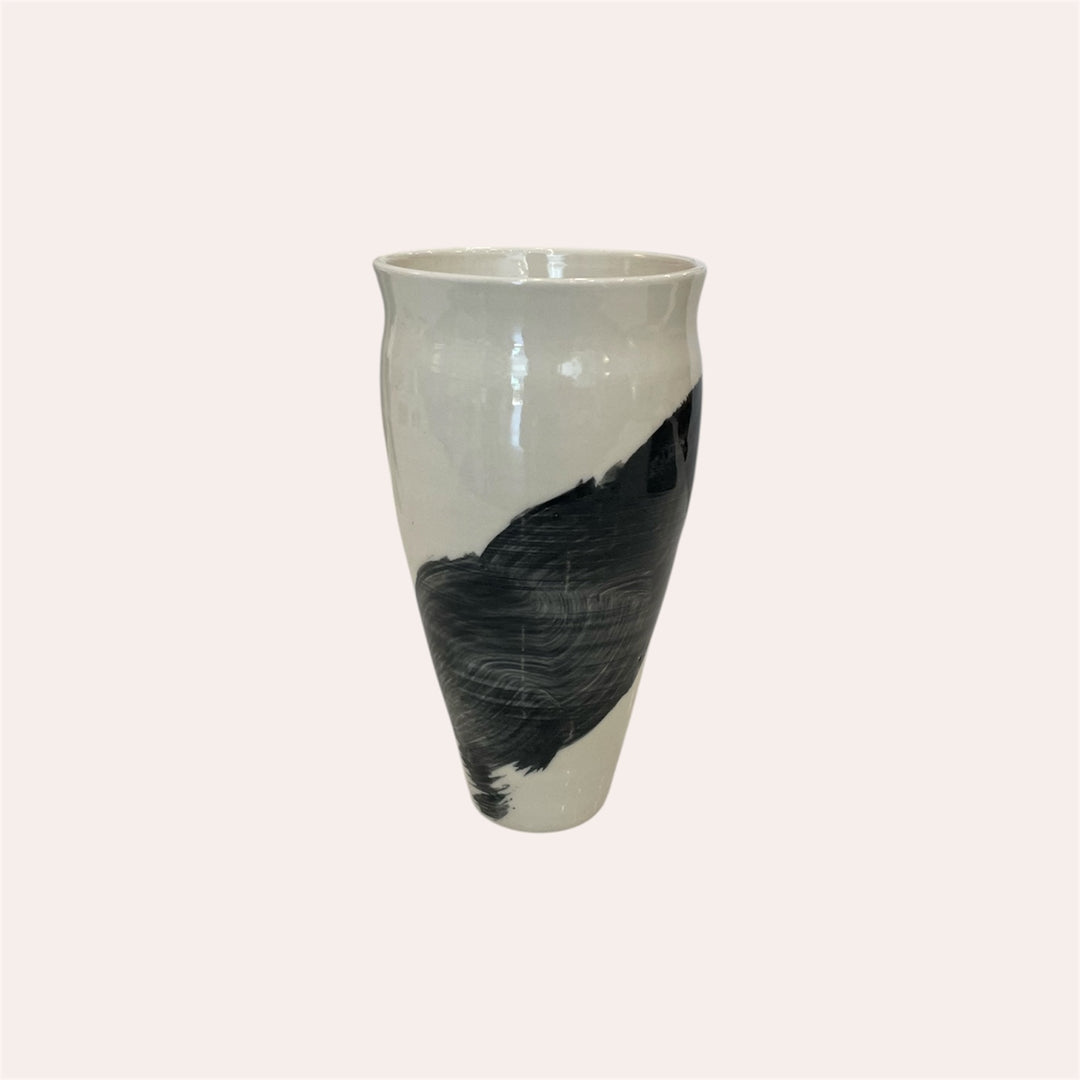 Vase Porcelaine - Noir - Petit