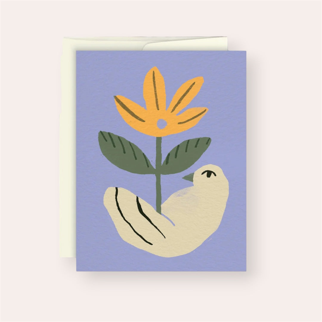 Greeting card - Sunflower