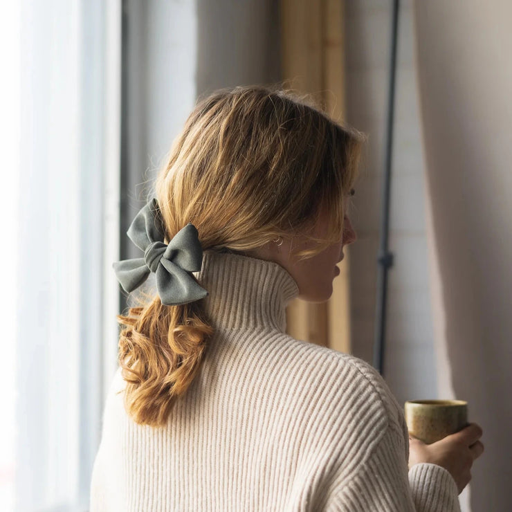 Boucle à cheveux - Elastique - Vert