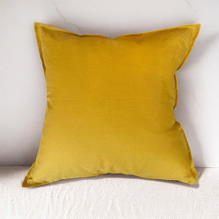 Coussin - Lin - Ocre