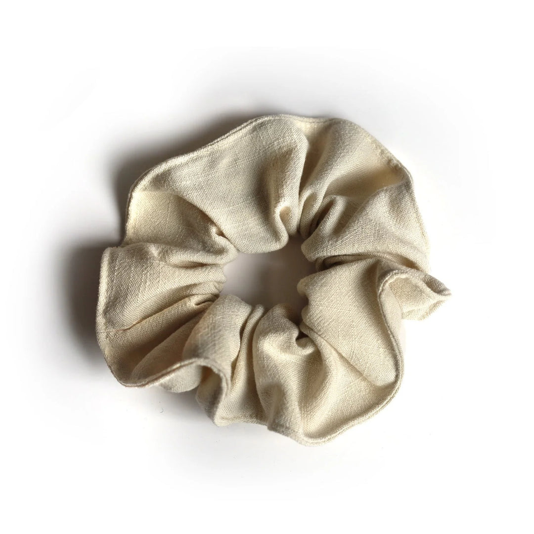 Chouchou surpiqué printemps - Beige sable
