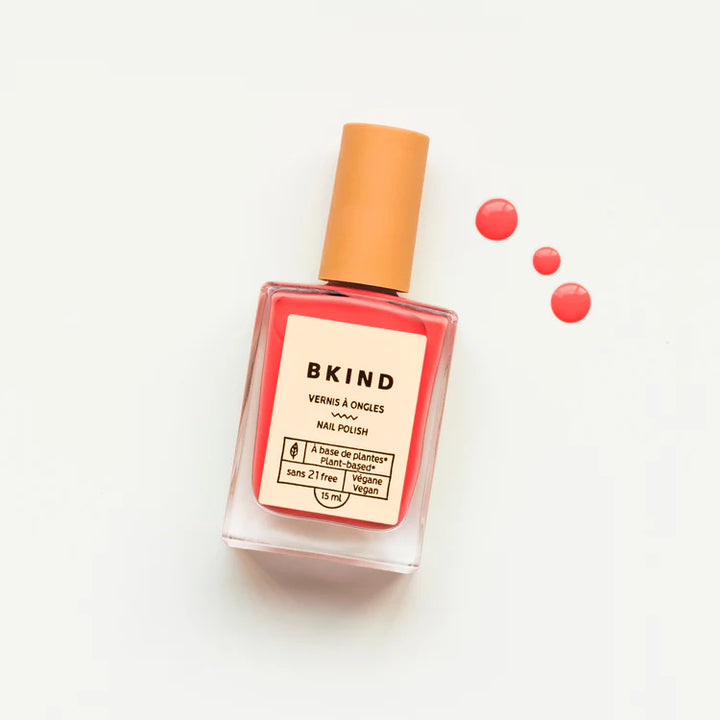 Vernis à ongles non-toxique - Coral Crush