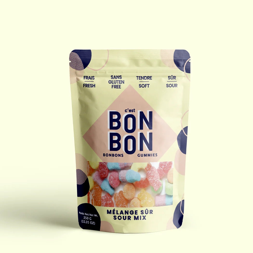 Bonbons - Mélange sûr - 350 g