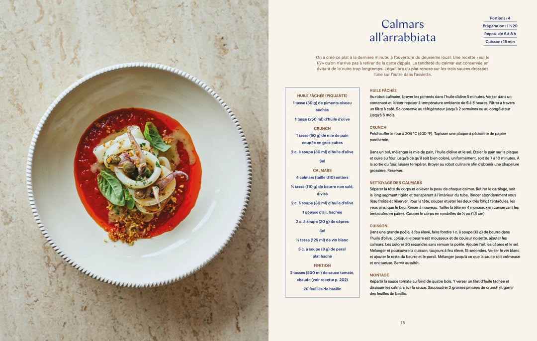 Moccione - Histoire et recettes de notre petit resto italien