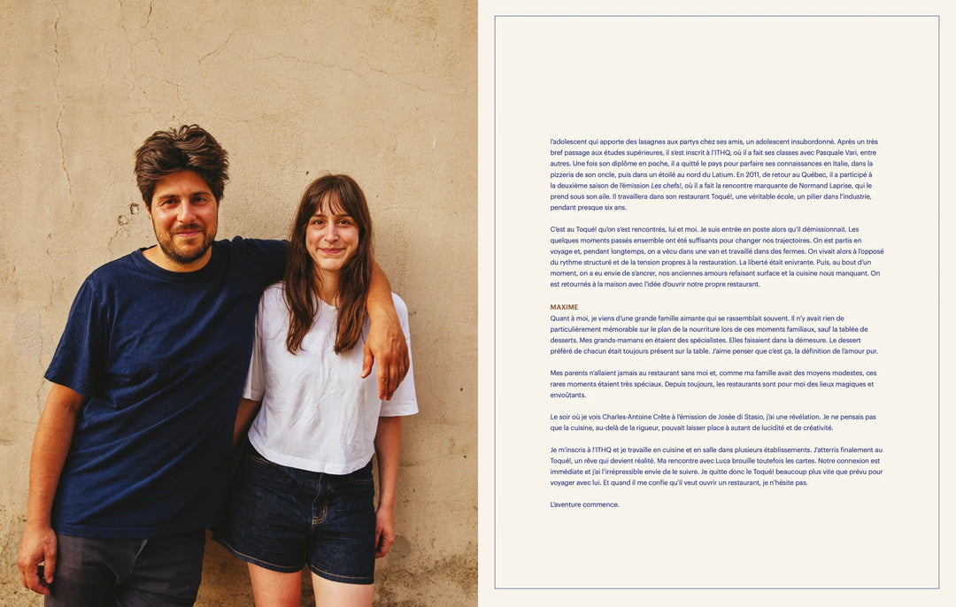 Moccione - Histoire et recettes de notre petit resto italien