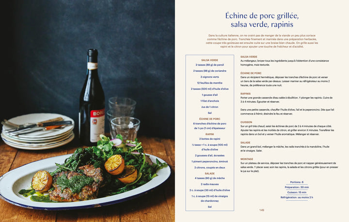 Moccione - Histoire et recettes de notre petit resto italien