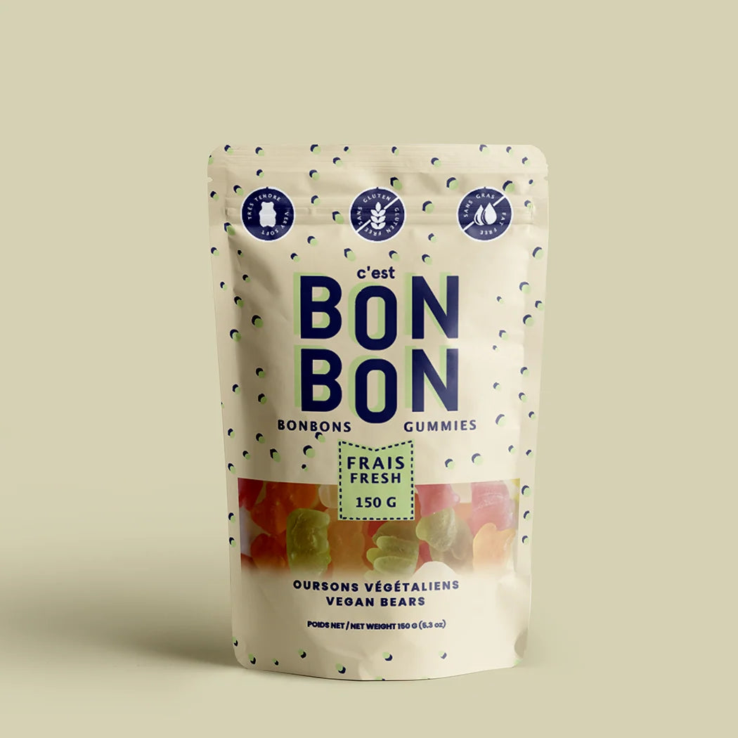Bonbons - Oursons végétaliens - 150 g