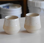 Ceramic tumbler - White