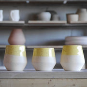 Ceramic tumbler - Yellow