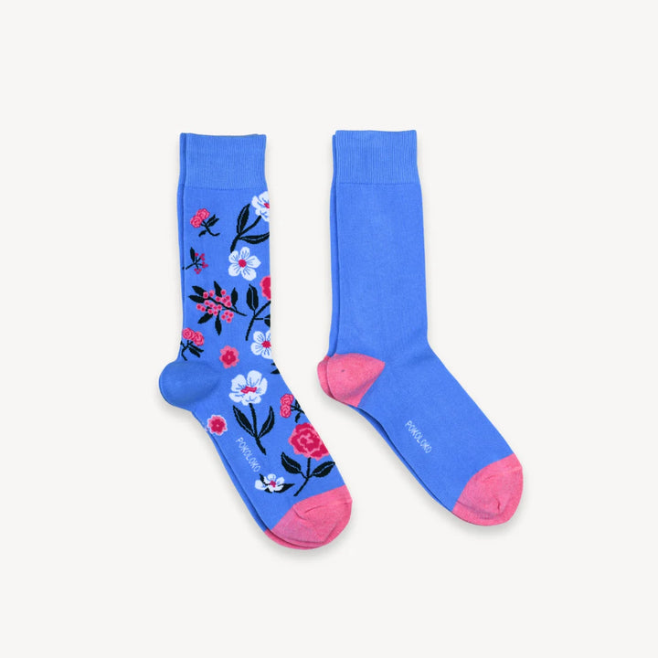 Pima Socks - Vintage Floral - High Waist (2 pairs)