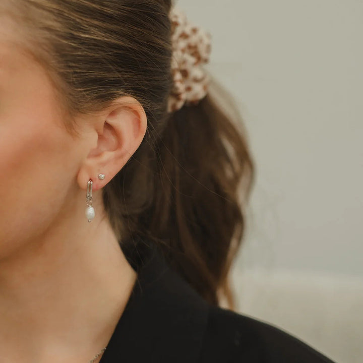 Earring - Perla - Silver