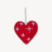 Wool Felt Holiday Ornament - Red Heart