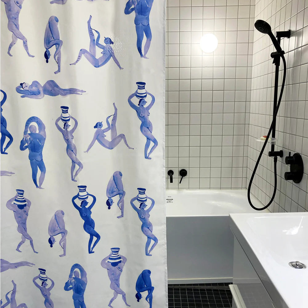 Shower Curtain - Bathers