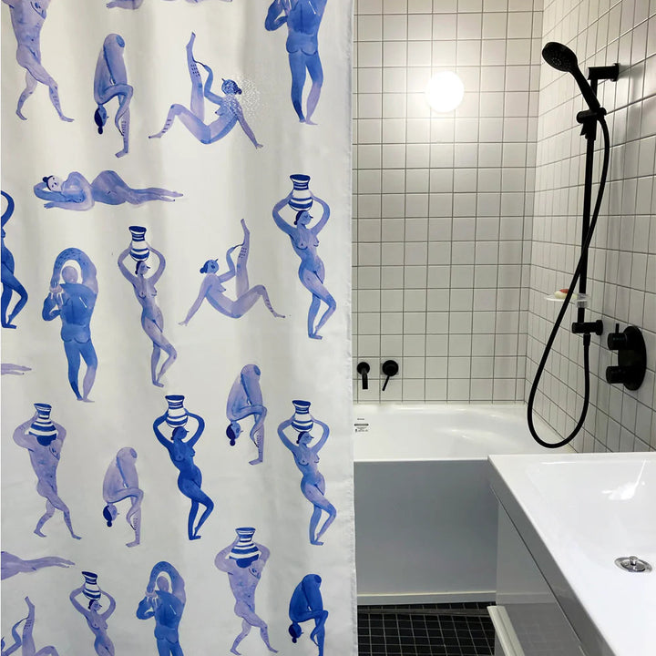 Shower Curtain - Bathers