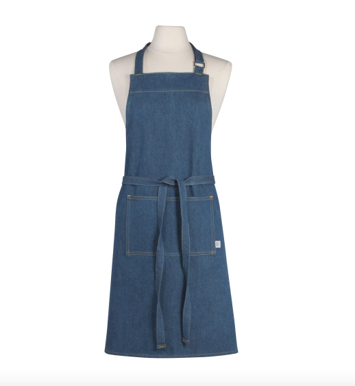 Tablier en denim - Bleu Jean