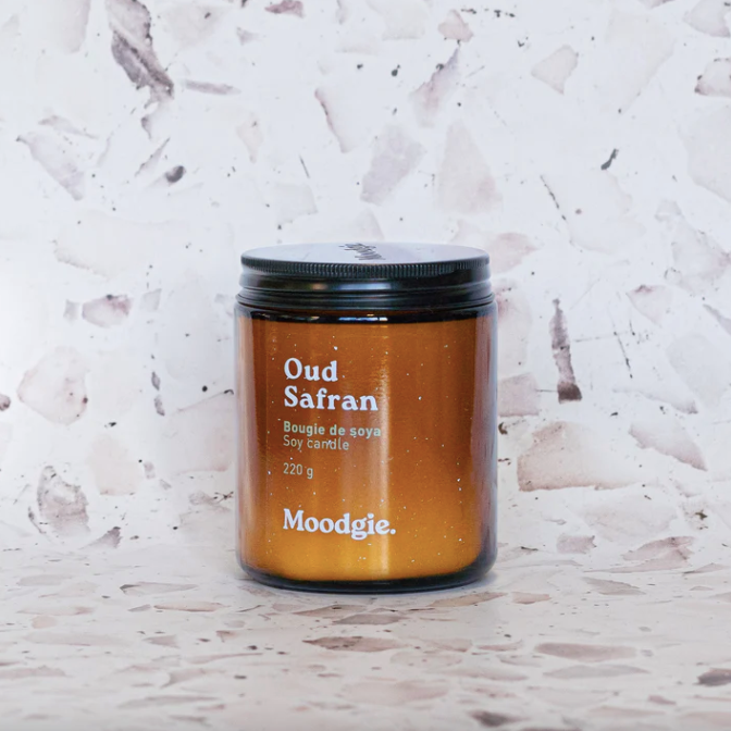 Scented candle - Oud + Saffron
