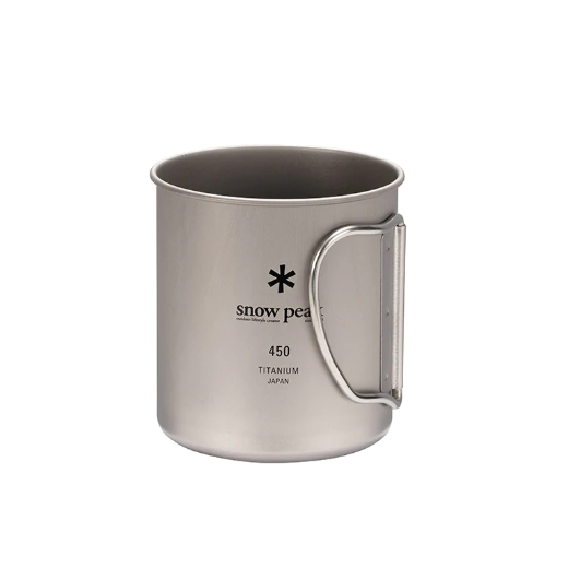 Titanium mug with handle - 450ml