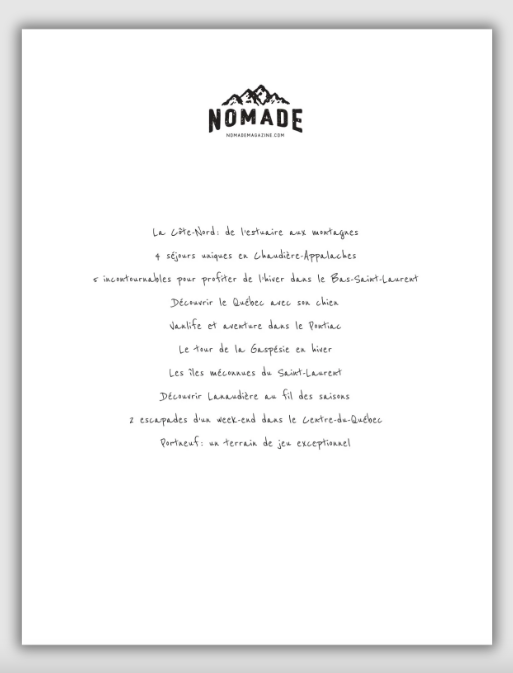 Nomade magazine 08