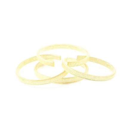 Recycled resin bracelet - Gold