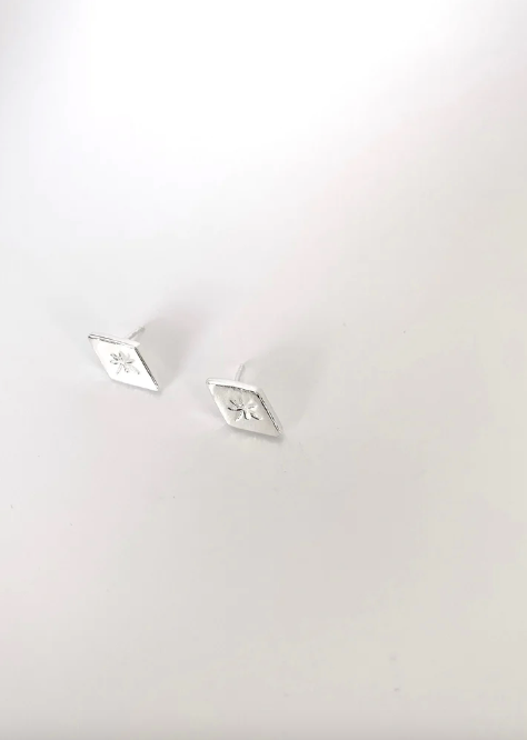 Earrings - Sparkle - Silver 