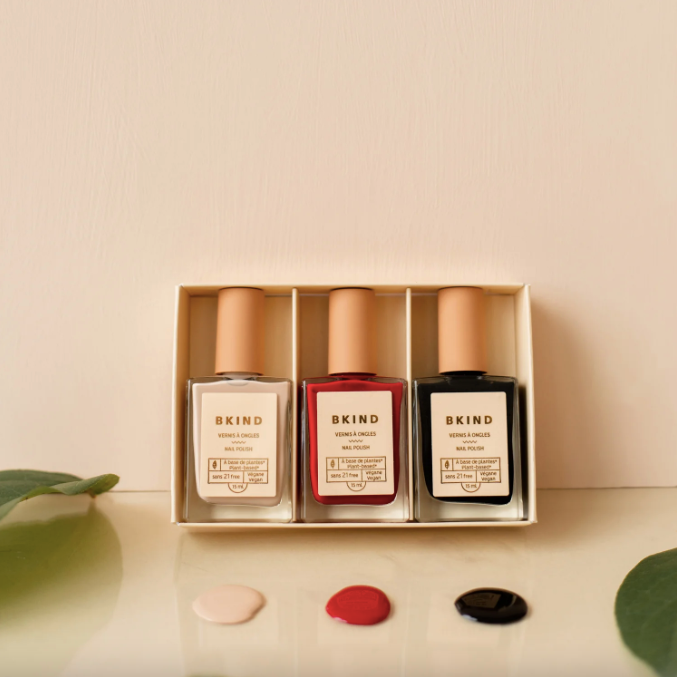 Coffret de 3 vernis à ongles - Les classiques