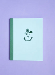 Carnet - Doucement - Aqua