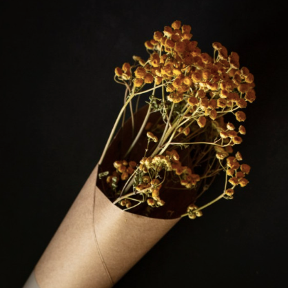 Common Tansy - Dried Flower Bouquet