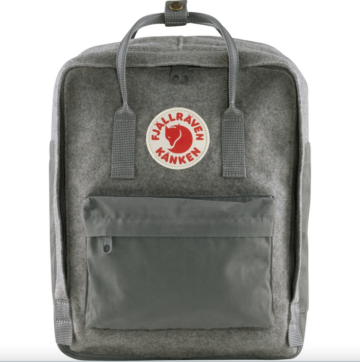 Kånken Re-Wool Backpack - Granite Gray