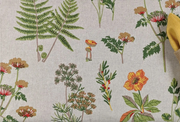 Table placemat - Herbarium pattern