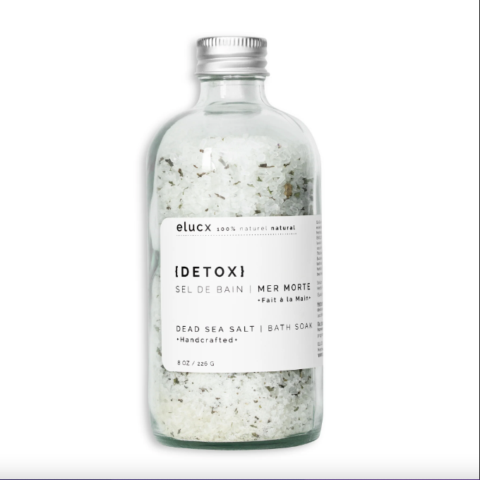 Eucalyptus and peppermint bath salt - DETOX