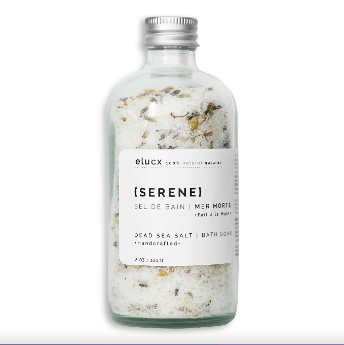 Lavender and chamomile bath salt - SERENE