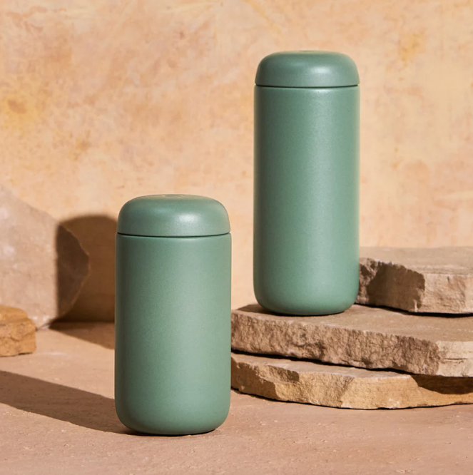 Thermal Travel Mug - Khaki